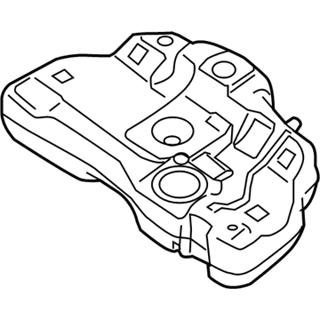 Nissan 17202-ZM00A Fuel Tank Assembly