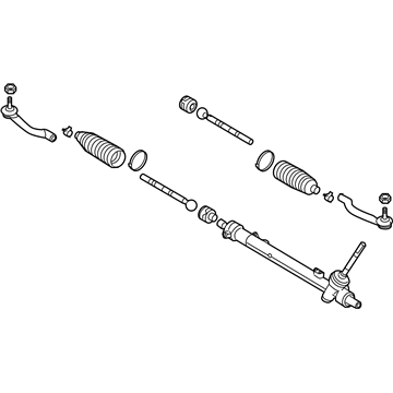 Nissan 48001-JM00C Gear & Linkage-Steering