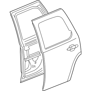 GM 22892597 Door Shell