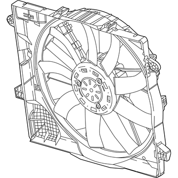 Mopar 68282799AE Radiator Cooling