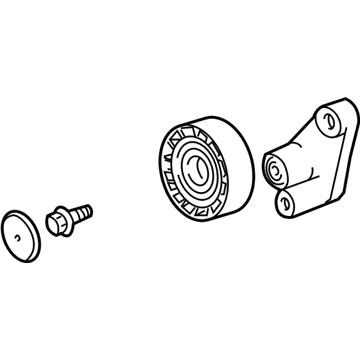 BMW 11-28-7-515-867 Adjusting Pulley With Lever