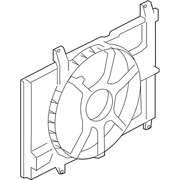 Nissan 21483-1FA0A SHROUD Assembly