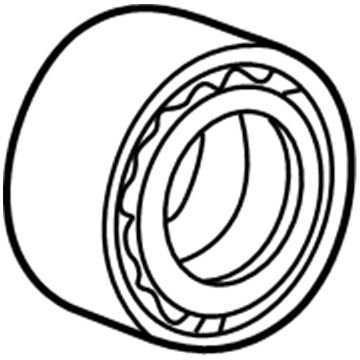 BMW 33-41-1-124-358 Angular Contact Ball Bearing, Radial