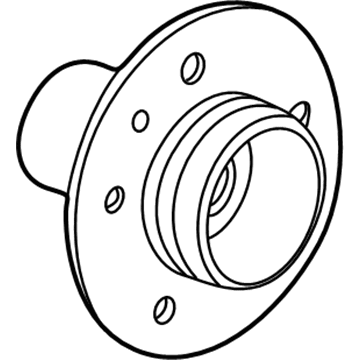 BMW 33-41-1-095-772 Drive Flange Hub