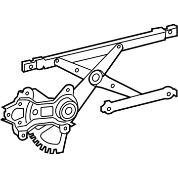 Toyota 69803-0C040 Window Regulator