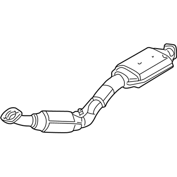 Ford 3C5Z-5F250-AA Converter & Pipe