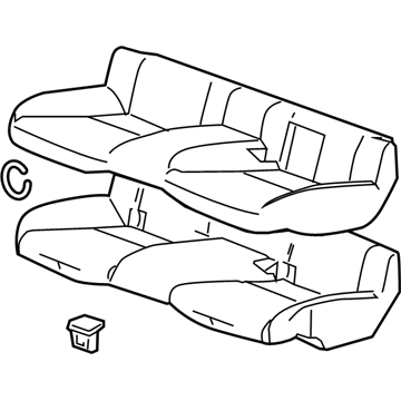 GM 20967438 Cushion Assembly