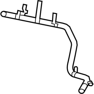 GM 12613161 Outlet Pipe