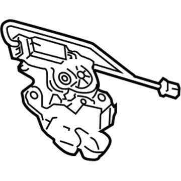 Mopar 5065581AB Liftgate Latch