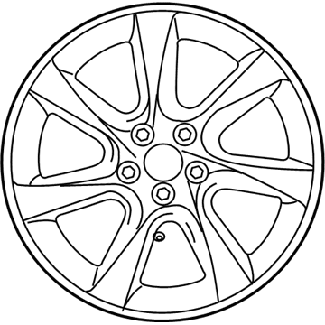 Lexus 42611-0E210 Wheel, Disc