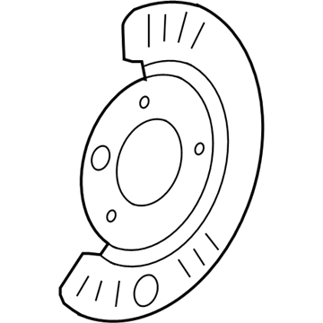 GM 25996829 Shield-Front Brake