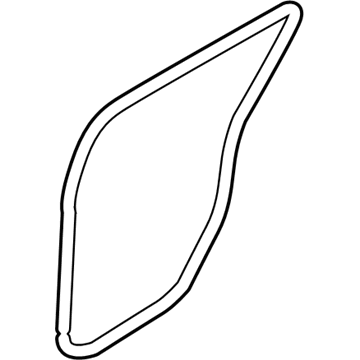 Nissan 76924-ZS50A Weatherstrip-Body Side, LH