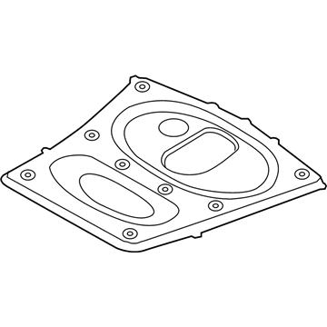 BMW 31-10-2-284-174 Stiffening Plate