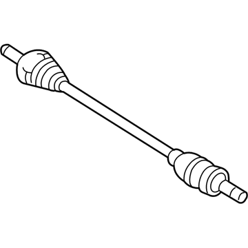 Ford 8G1Z-4K139-A Axle Shaft Assembly