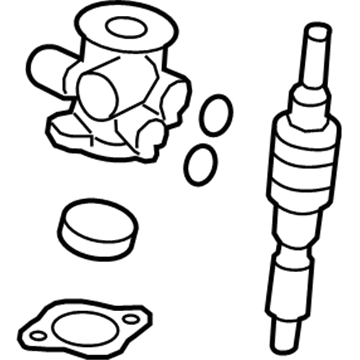 Honda 53640-TK8-A01 Body Unit, Valve