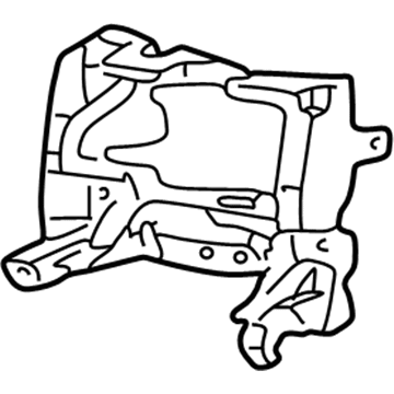 Ford F65Z-1504735-AA Reinforce Panel