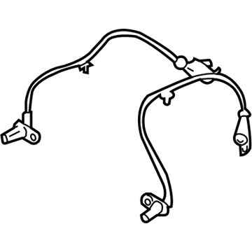 Infiniti 47901-1MA0A Sensor Assembly Anti Ski, Rear