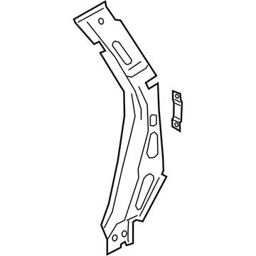 Ford JL1Z-4028408-A Pillar Reinforcement