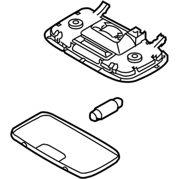 Kia 928502H000QW Lamp Assembly-Room