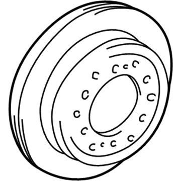 Toyota 42431-60201 Rotor