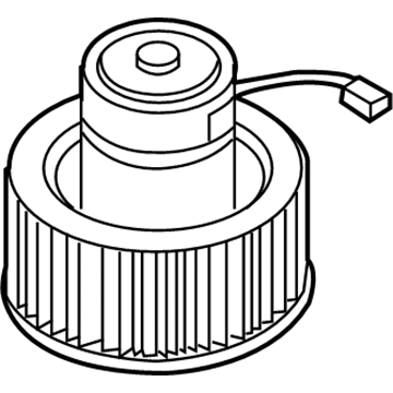 BMW 64-10-6-907-741 Blower Unit