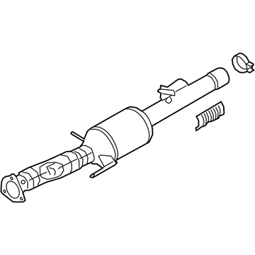 Ford JL3Z-5F250-B Converter & Pipe