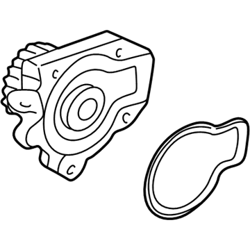 Honda 19200-P72-013 Water Pump (Yamada)