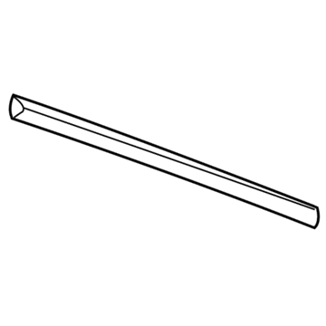 Hyundai 82356-39000 Weatherstrip-Front Door Trim Lower LH