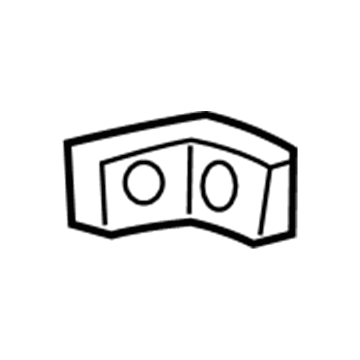 Hyundai 82317-38010 Grommet-Door Trim Mounting