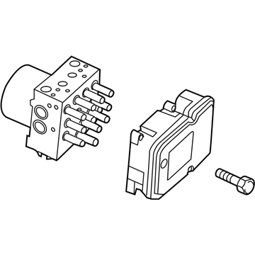 Ford CT4Z-2C405-A ABS Control Unit