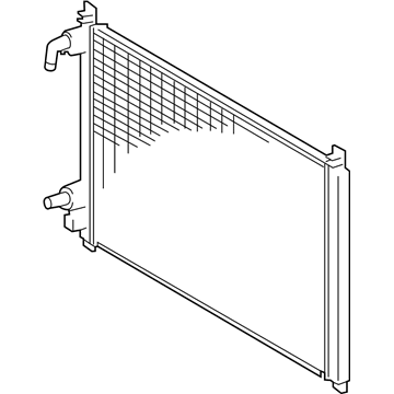 Lexus 16550-36030 Radiator Assembly, Inter