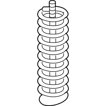 Hyundai 54650-3L031--DS Spring-Front