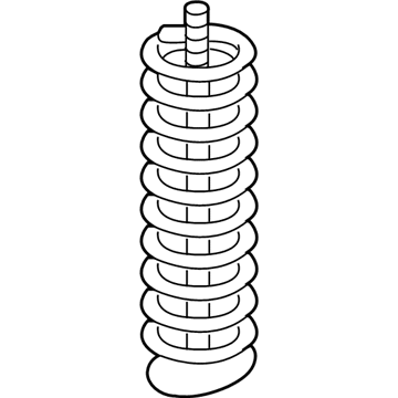 Hyundai 54650-3L031 Spring-Front