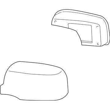 Lexus 87915-50030-A0 Cover, Outer Mirror, RH