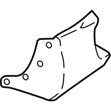 Ford CN1Z-16A038-CA Lower Molding
