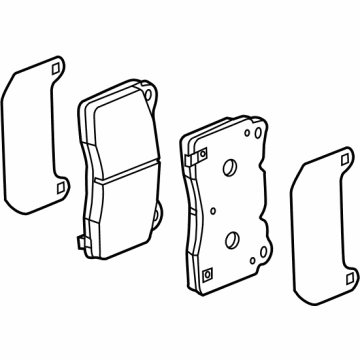 GM 84776458 Front Pads