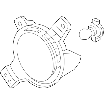 GM 42569807 Fog Lamp Assembly