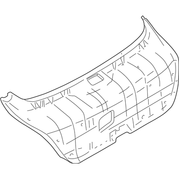 Hyundai 81750-39100 Trim Assembly-Trunk Lid