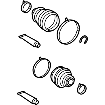 Toyota 04438-08040 Boot Kit