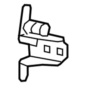 Mopar 5067938AH Door Hinge Right