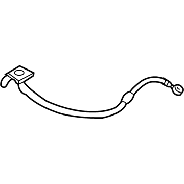 Kia 587374D550 Brake Rear Hose, Left