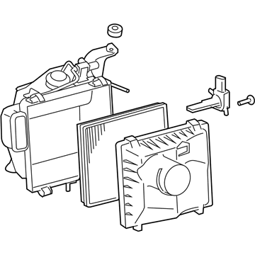 Lexus 17700-38151 Cleaner Assy, Air W/Element