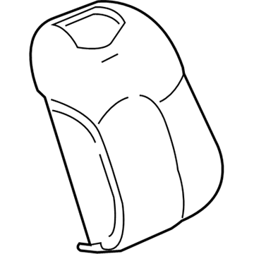 GM 84068890 Seat Back Cover