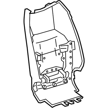 GM 23246417 Seat Back Panel