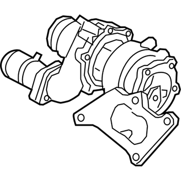 Kia 282313L110 TURBOCHARGER, RH