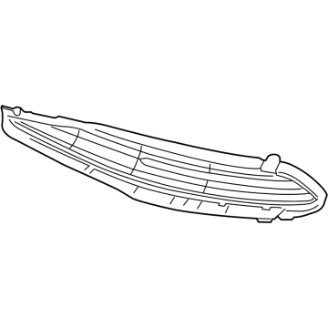Hyundai 86561-D2600 Grille-Front Bumper Side, Lh