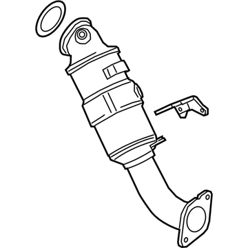 GM 12693374 Converter & Pipe