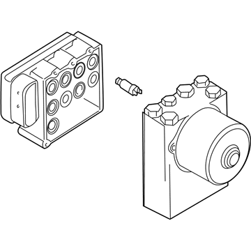 BMW 34-51-6-769-536 Dsc Hydraulic Unit