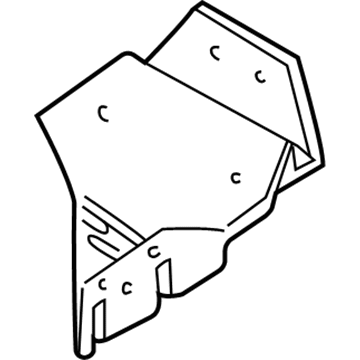 BMW 34-51-1-166-016 Holder, Speed Sensor