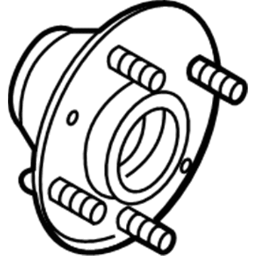 Kia 0K2N126150 Rear Wheel Hub Bearing
